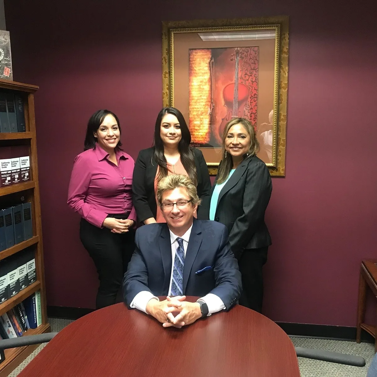 Jonathan B. LaFrance and legal team